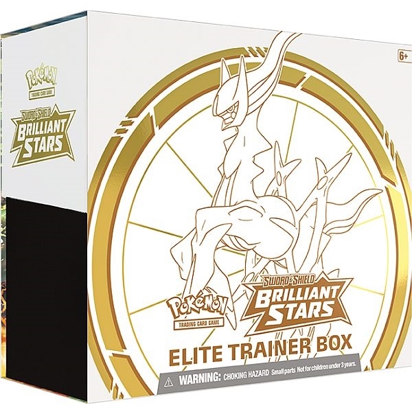 Pokemon Sword & Shield - Brilliant Stars - Elite Trainer Box - Pokemon kort